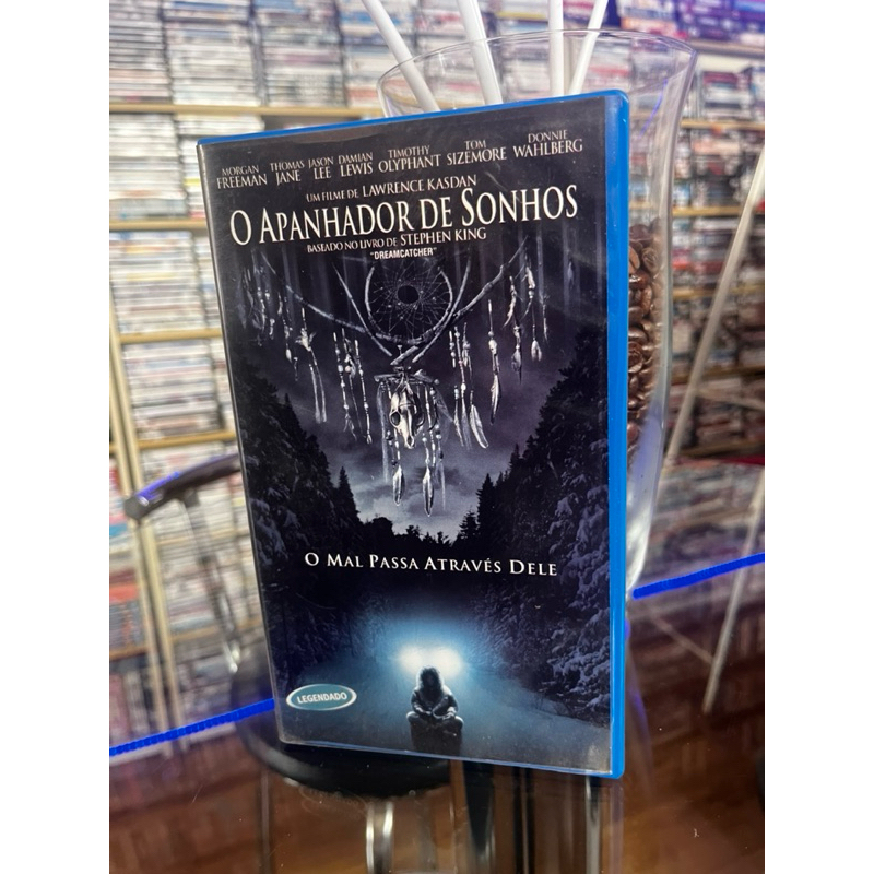 VHS “O Apanhador de Sonhos” - Morgan Freeman, legendado