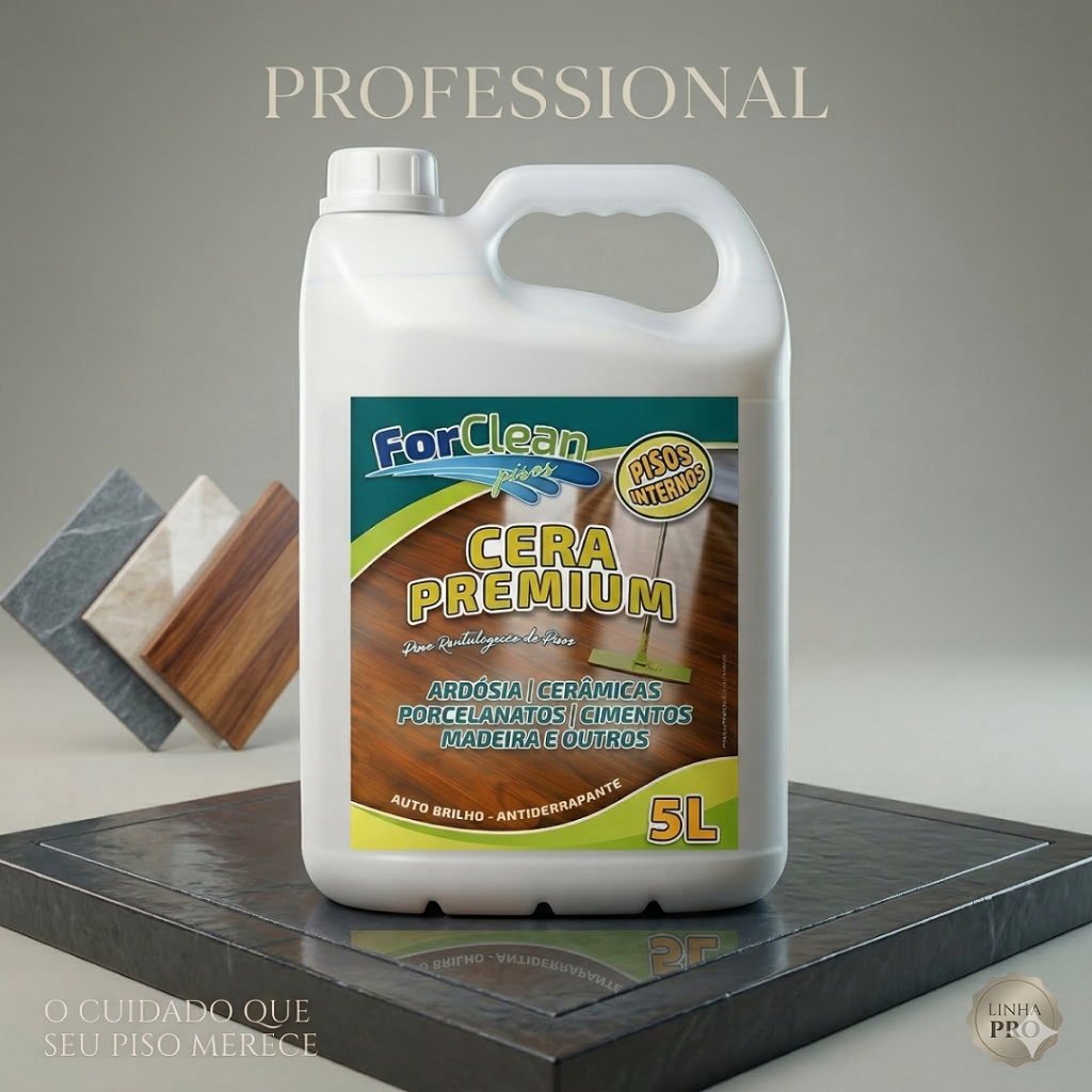 Cera Perfumada Brilho Pisos 5L em Oferta na Shopee