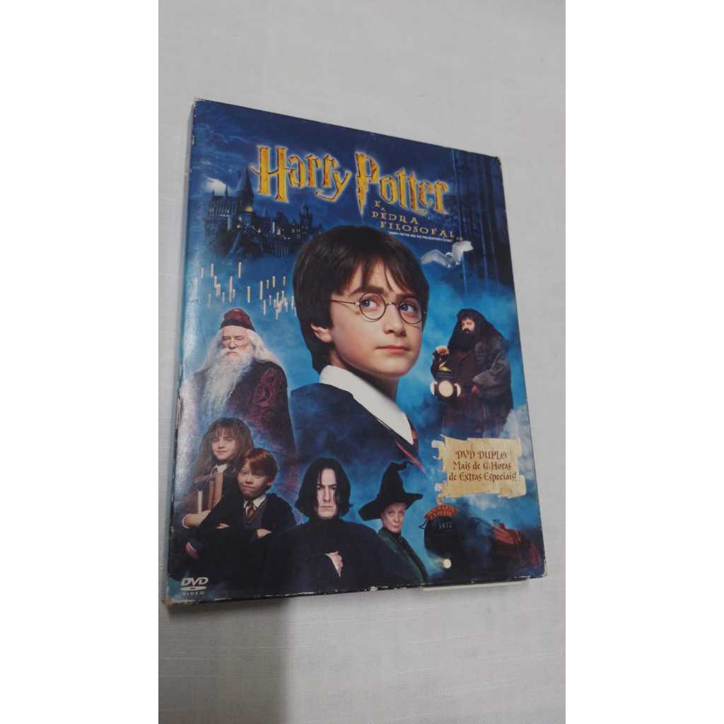 DVD Box Duplo Harry Potter E A Pedra Filosofal ( 24247 )