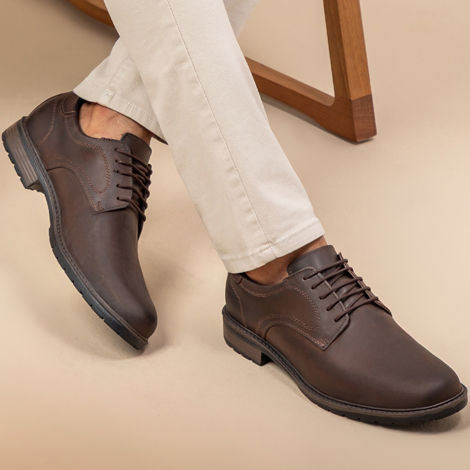 Imagem Sapatênis Masculino Vittal Couro Legítimo Oxford