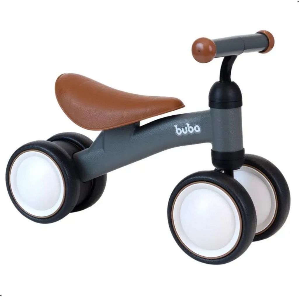 Bicicleta de Equilibrio Infantil 4 rodas Sem Pedal Buba