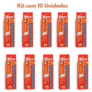 Kit 10 Descascadores 3 em 1 - Marca D&V - Descascador Boleador e Ralador - Kit ATACADO