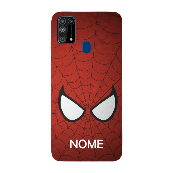 Capinha para Samsung M21 Anti Impacto Personalizada - Homem Aranha Spider Man com nome
