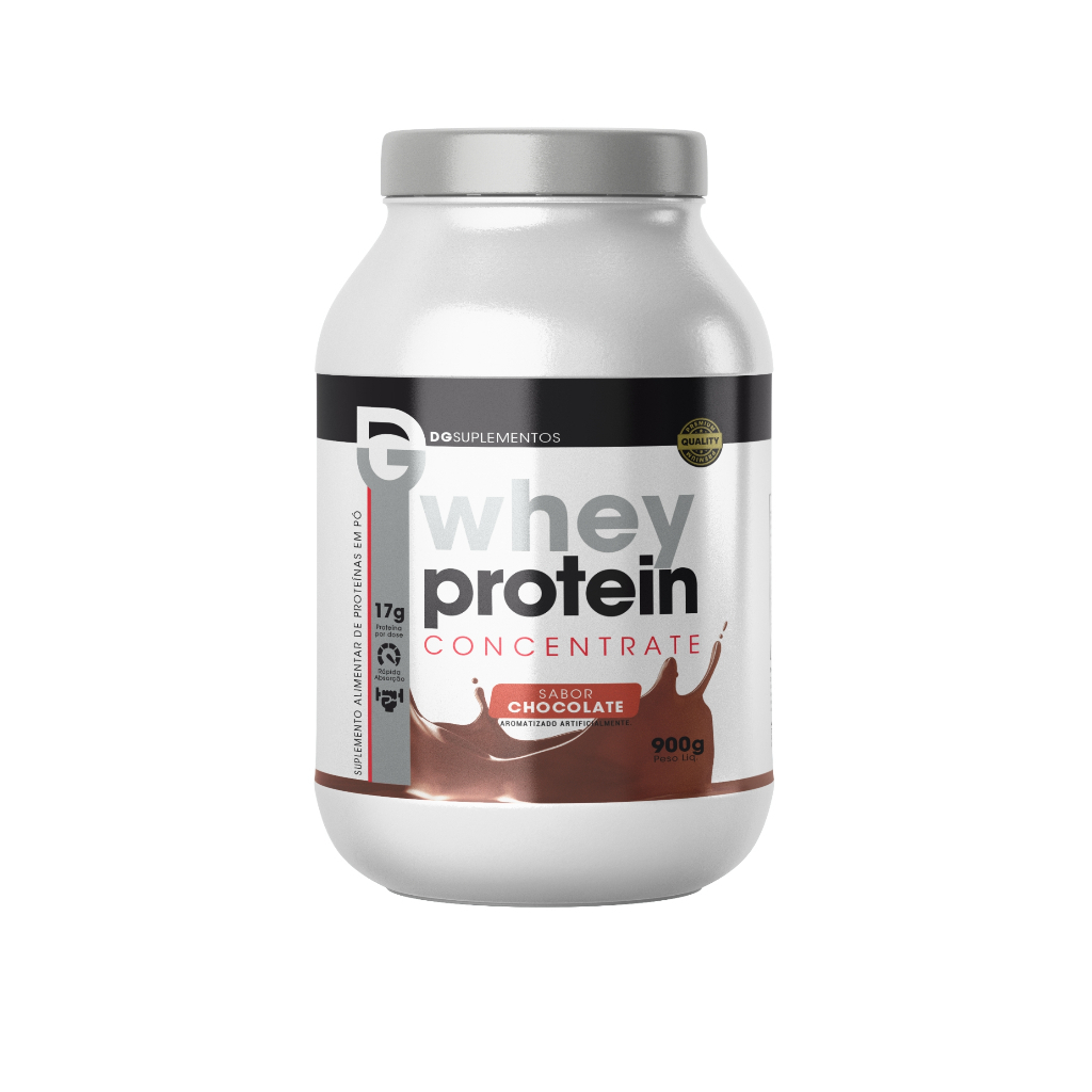 Whey Protein Concentrate 900g (Whey Concentrada) - DG labs