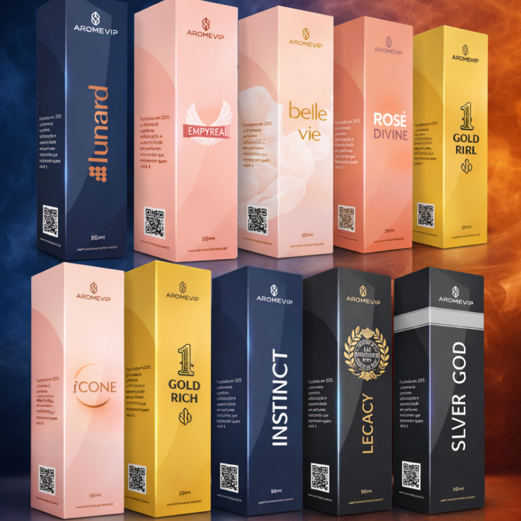 Perfume Masculino Feminino Arome VIP Importado Alta Fixação 12h Aroma Marcante Chic Premium 50ml