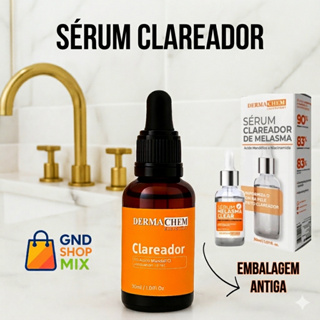 Sérum Facial Clareador Ajuda na Aparência de Manchas Niacinamida Dermachem – Uniformiza o Tom da Pele em Oferta na Shopee