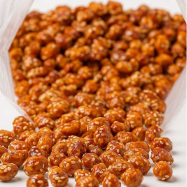 Amendoim Doce Caramelizado com Gergelim Crocante 1Kg em Oferta na Shopee