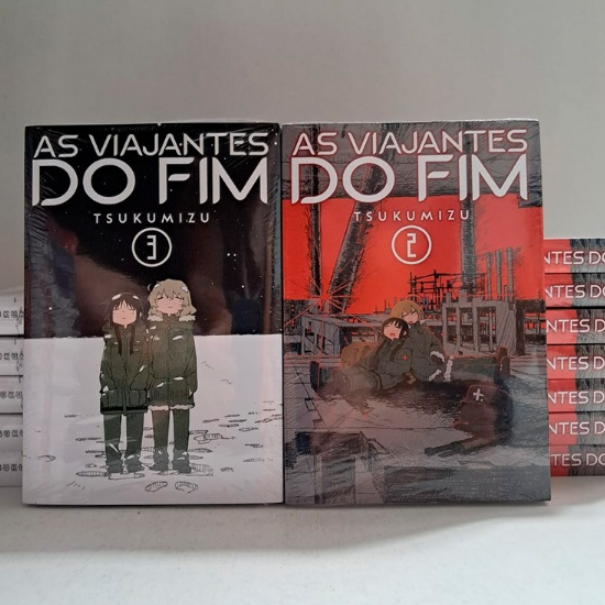 Mangá As Viajantes do Fim - Volume 2 e 3 - Baú Editora - Novo Lacrado