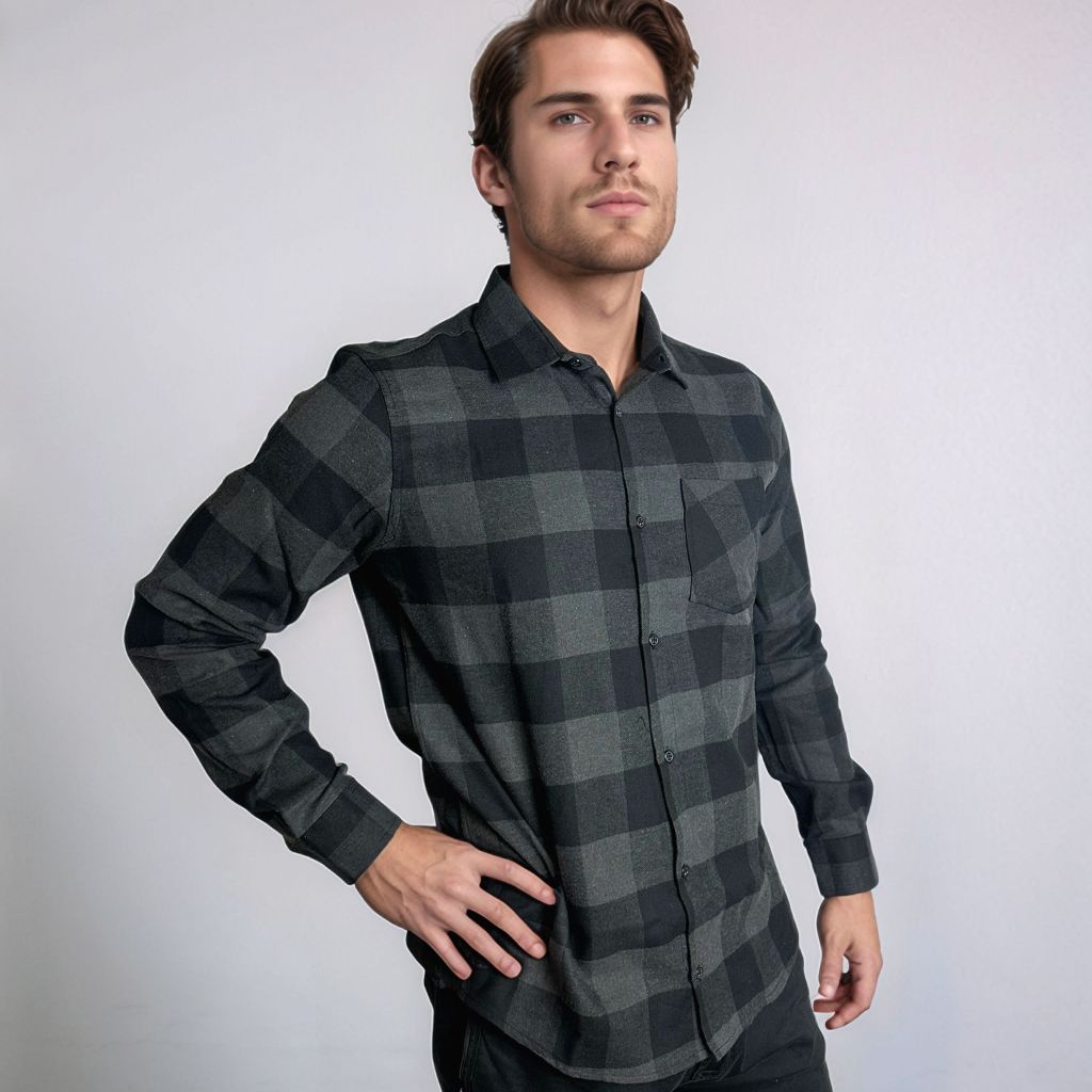 Camisa Xadrez Masculina Plus Size Camisa Flanela Masculino Xadrez Camisa Xadrez Masculina Manga Longa