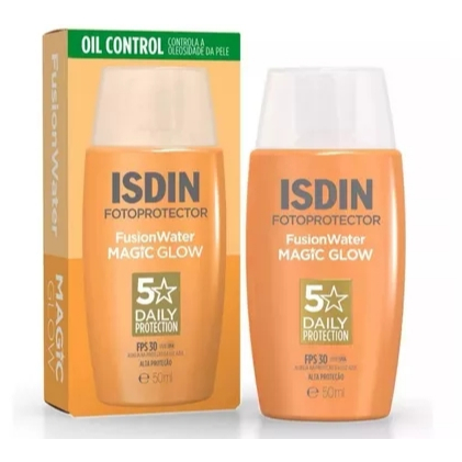 rotetor Solar Facial Isdin Fusion Water Magic Glow Fps 30 50ml