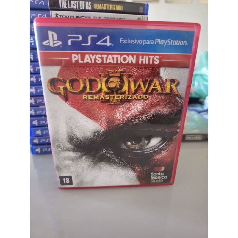 Jogo para PS4 PS5 midia física usado God Of War 3 Remasterizado usado