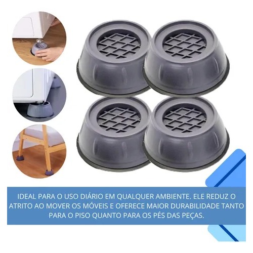 Suporte/ Base/ Pé Para Eletrodomésticos Geladeira/ Fogão/ Máquina De Lavar