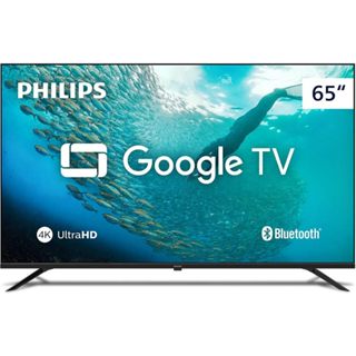 Smart TV, PHILIPS,  65'' 4K UHD, 65PUG7019/78, Google TV, Comando de Voz, HDR em Oferta na Shopee