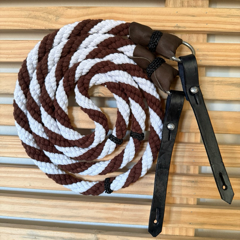 Rédea Lã Torcida Para Cavalos
