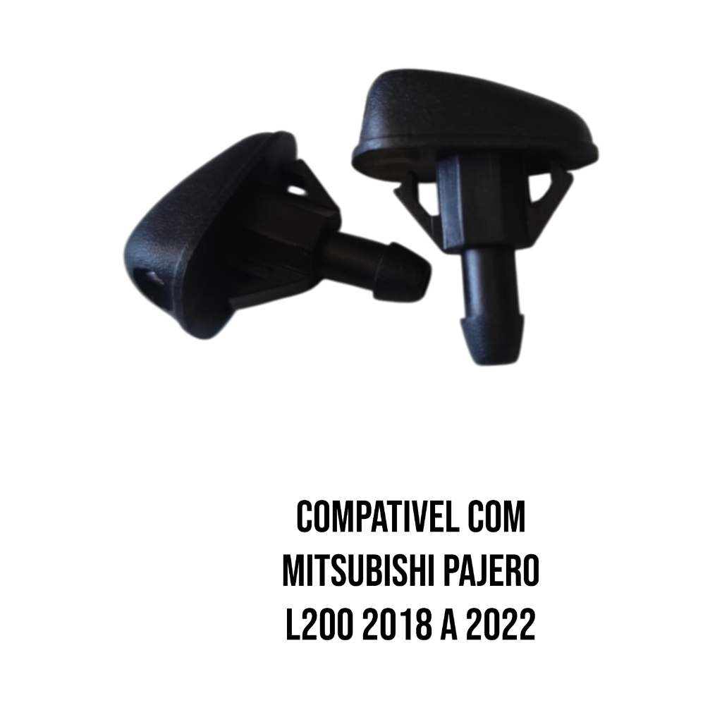 Par Brucutu Esguicho Parabrisa Mitsubishi L200 Triton Pajero