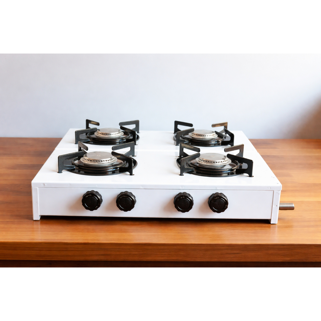fogão a gás 4 bocas cooktop De Mesa Portátil A Gás 4 Bocas camping