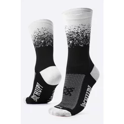 Meia Hupi Splash Preto/branco
