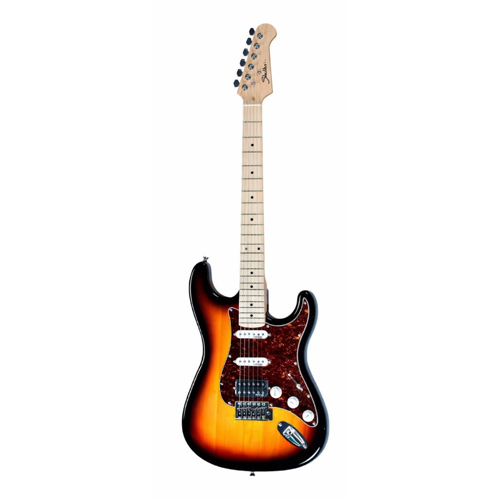 Imagem Guitarra Shelter Ssw Stratocaster Hss Wilkinson Sunburst