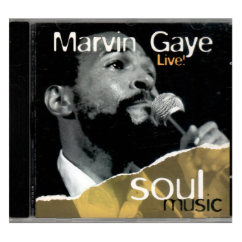 CD MARVIN GAYE LIVE SOUL MUSIC