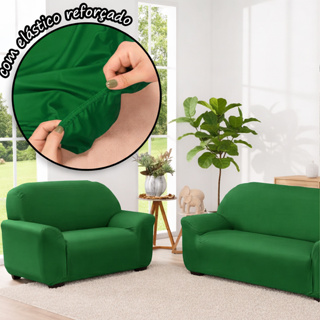 Capa de sofá 3 e 2 Lugares Coladinha em Malha Gel em Oferta na Shopee