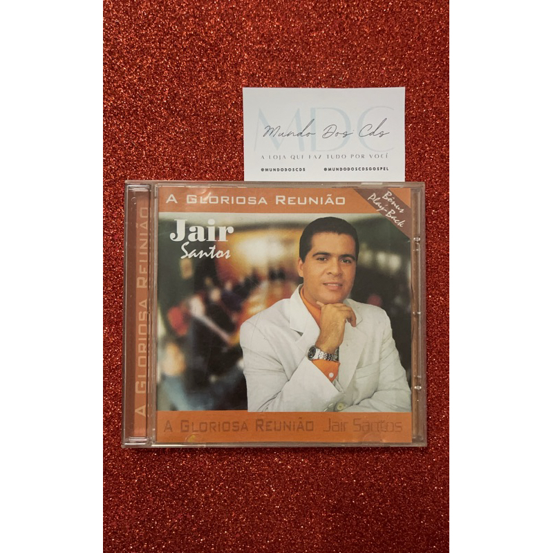 Cd Jair Santos - A Glória Da Reunião