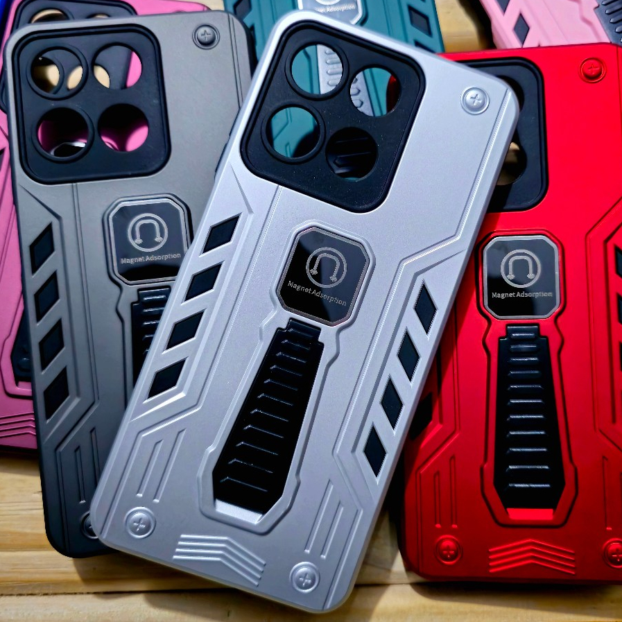 Capa Capinha Para Motorola Moto G15 / Motorola Moto G17 Anti impacto com suport