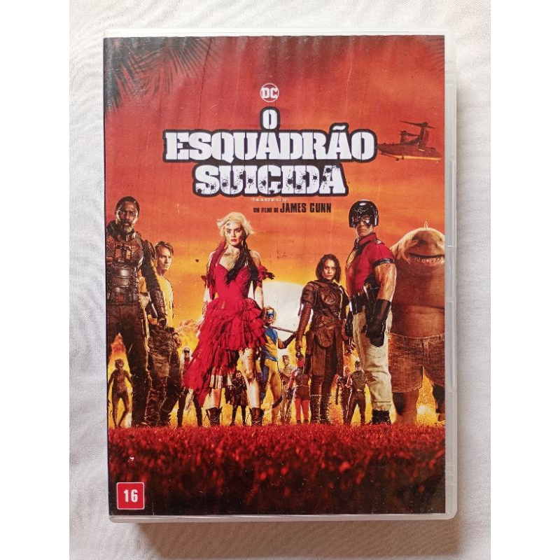 Dvd Esquadrão Suicida James Gunn