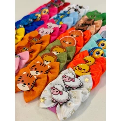 Kit Laços Petshop 40 un Tamanho M Sortido Fofo Colorido Variado