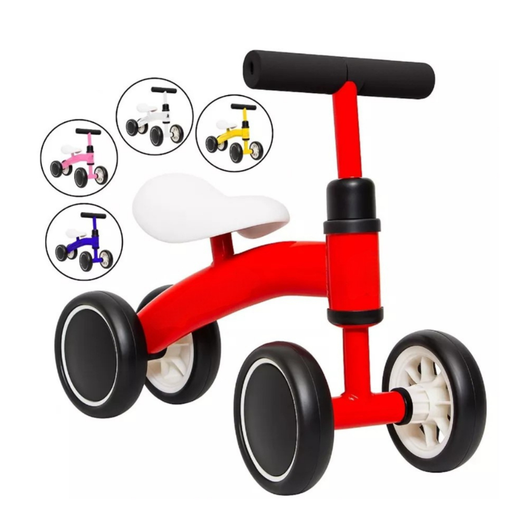 Bicicleta Infantil Sem Pedais Andador Quadriciclo Para Crianças Presente