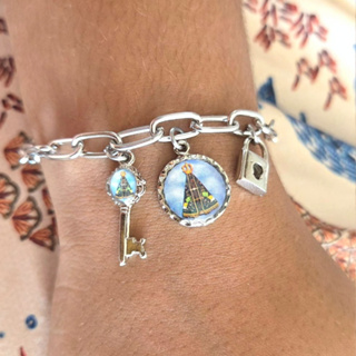 Pulseira Consagração N. Senhora Aparecida Inox + Oração — Padroeira do Brasil | Presente Religioso em Oferta na Shopee