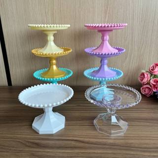 MINI BOLEIRA PEROLA TAMANHO 15CM  TRANSPARENTE OU BRANCA UNID OU MAIS em Oferta na Shopee