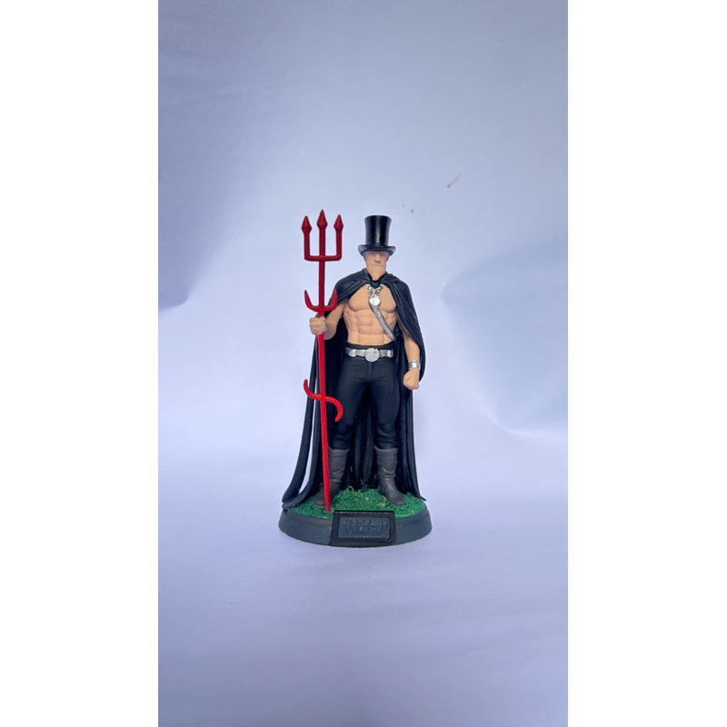 Imagem Exu Tranca Rua 15cm | Estátua Umbanda em Resina | Imagem Religiosa para Congá e Altar