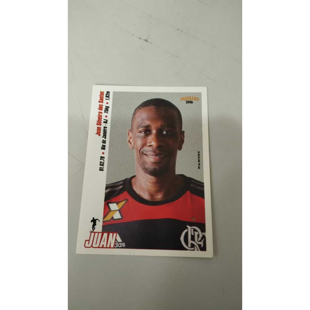 FIGURINHA JUAN EX-JOGADOR DA SELEÇÃO BRASILEIRA CAMPEONATO BRASILEIRO DE 2016 (Nº 150) FIGURINHAS