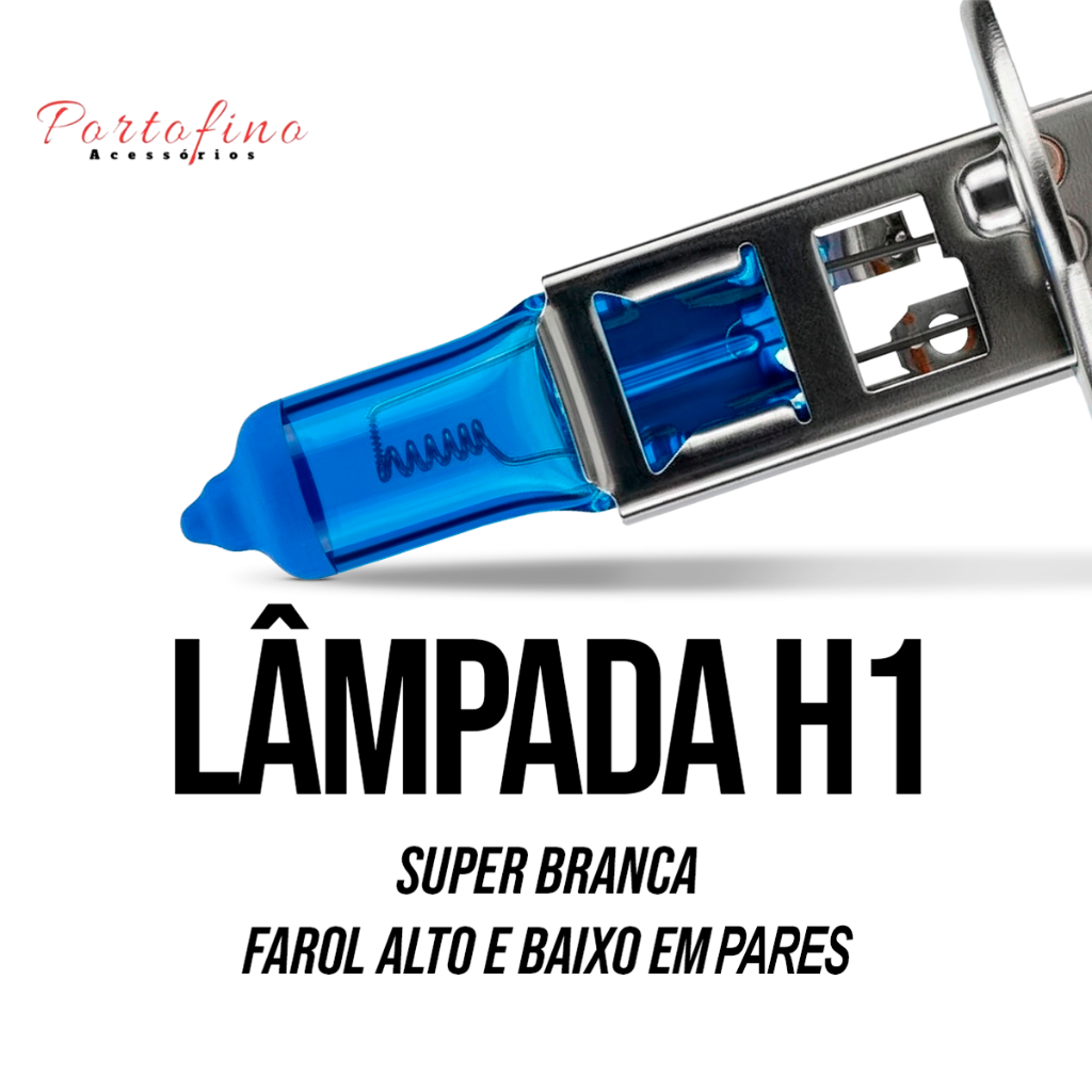 Par Lampada Super Branca Farol de Milha Peugeot 206 2004 2005 2006 2007 2008 2009 2010 2011 8500k H1 em Oferta na Shopee