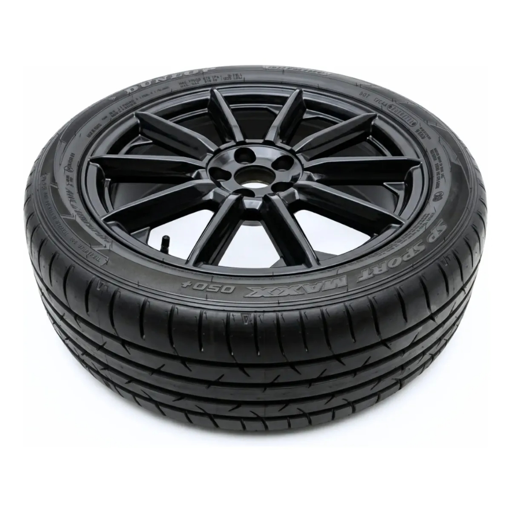 Roda + Pneu Esportivo Aro 17 Fiat Pulse Abarth Original Preto