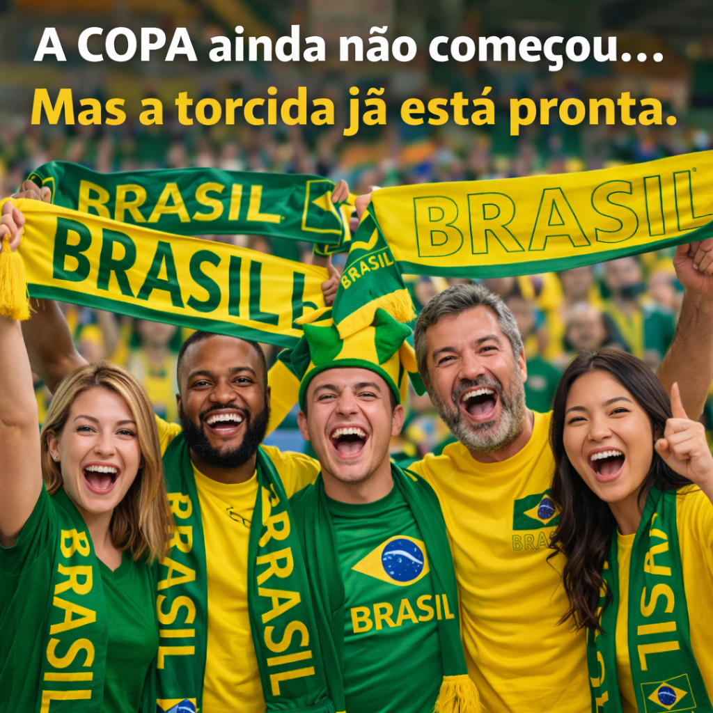 Cachecol Lenço Faixa do Brasil Para Torcida Verde e Amarelo Com Franjas COPA FUTEBOL FESTA EVENTO MANIFESTAÇÕES