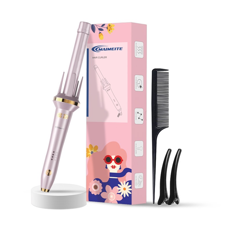 MAIMEITE Modelador Automático 25mm - Bivolt 110-220V - Rotação 360° - 30s - 160-200°C - Cerâmica + Íons em Oferta na Shopee