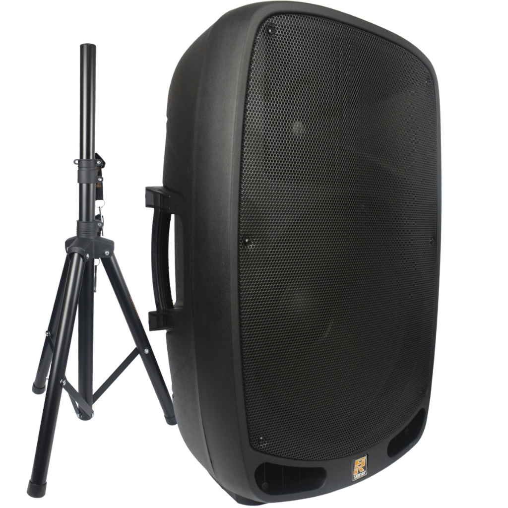 Caixa Ativa Staner PS 1501 Preta Bluetooth 200W Som Profissional Portátil