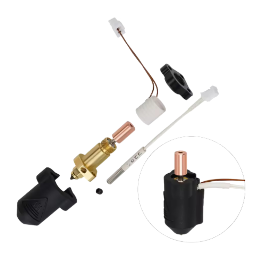 Hotend | Cerâmico | High Flow | K1 | K1 Max | Ender 3 V3 KE | 300°C | Bimetal | Profissional | 600mm/s
