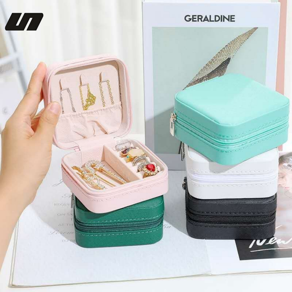 Kit 10 Porta Joia De Bolsa Para Viagem Portátil | Organizador Multifuncional para Bijuterias 706