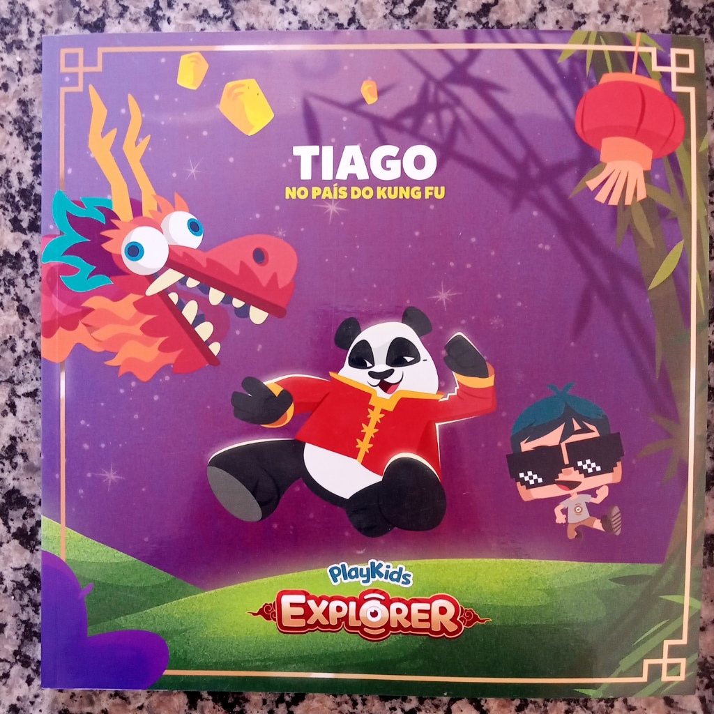 Livro Tiago No Pais Do Kung Fu