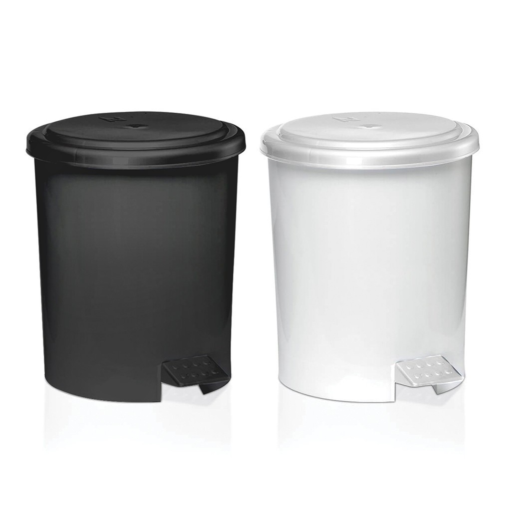 Lixeira com Pedal 7L para Cozinha e Banheiro Uso Doméstico Prático e Funcional