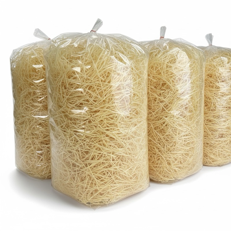 Kit Decorativo de Palha de Madeira Natural Branca – 50g (variações a partir de 3 Pacotes)