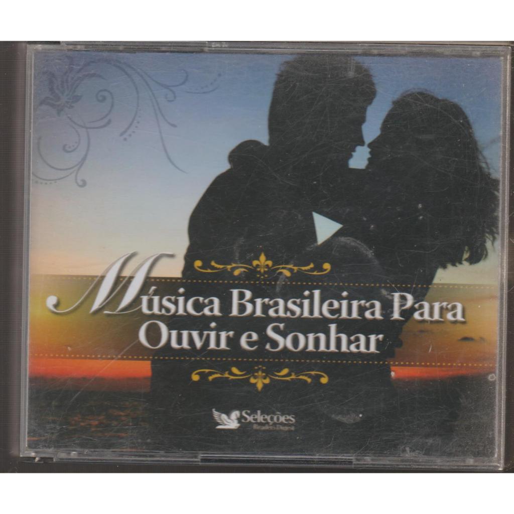 Box Cd Música Brasileira Para Ouvir E Sonhar, 5 Cds, Seleções Readers Digest