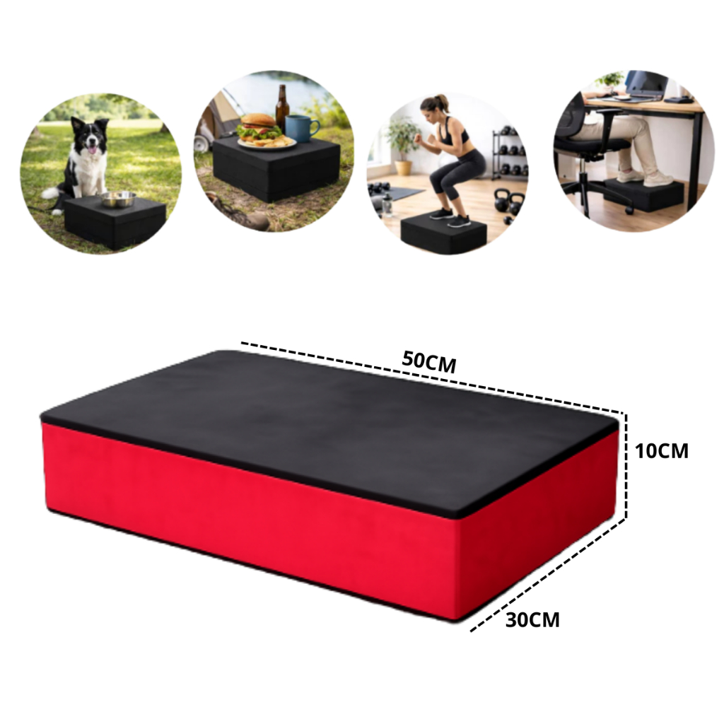 Step 30x50x10 Academia Treinamento Anti Impacto Fisioterapia pilates dança academia aerobico fisioterapia casa