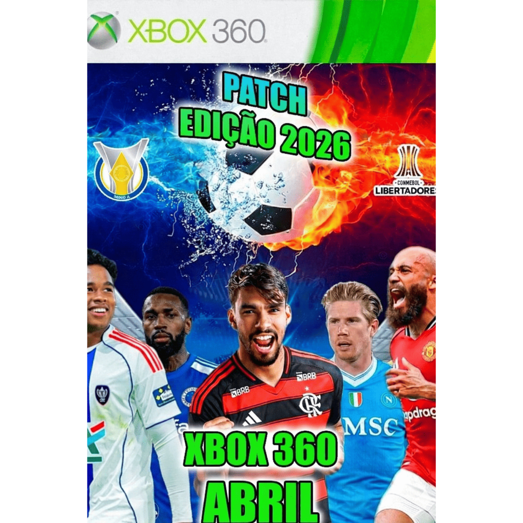 Futebol 2026 para Xbox 360 atualizado
