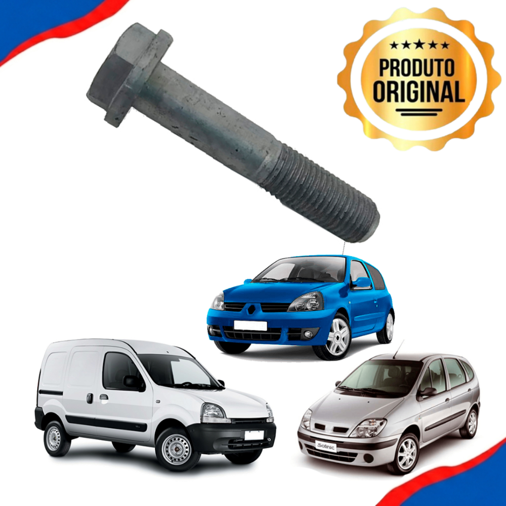 Parafuso Pivô Suspensão Renault Clio Megane Sandero Kangoo Scenic Original 7703002735