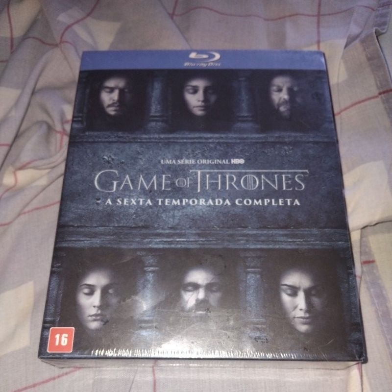 blu ray game of thrones 6 temporada novo lacrado