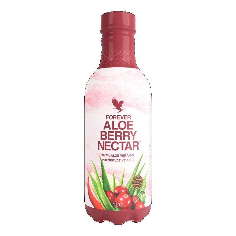 Suco feito do puro gel de Aloe acrescida de um toque suave e adocicado de uvas 1 Litro