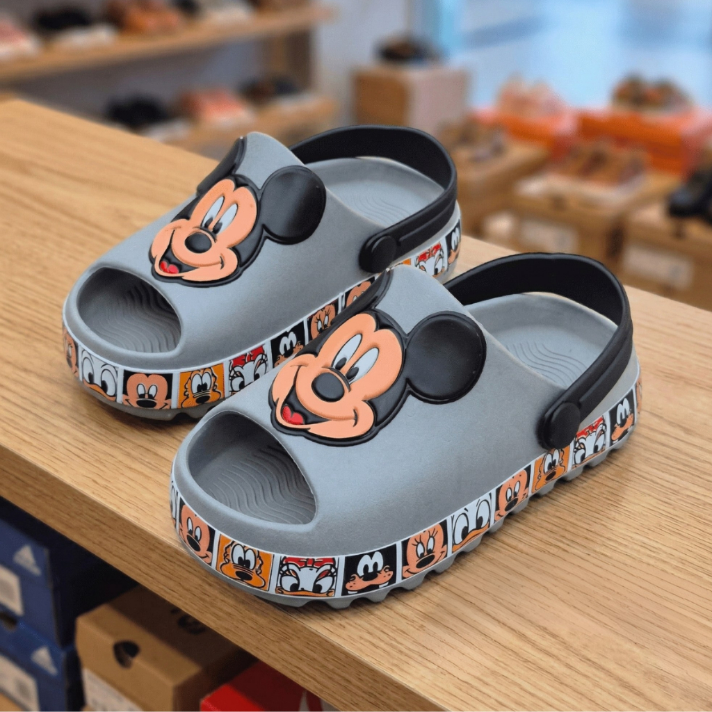 Sandália Babuche Infantil Papete Dino Menino Desenho Confortável Leve Macio